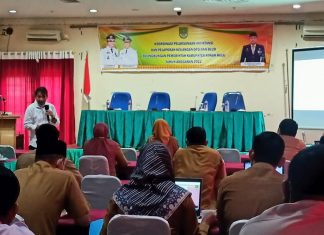 Upgrading, BPKAD Rohul Beri Sosialisasi Pengelolaan dan Laporan Keuangan OPD dan BLUD