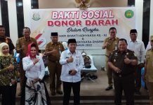 Peringati Hari Adhyaksa ke-62, Kejari Rohul Gelar Bakti Sosial