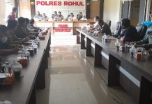 Polres Rohul Fasilitasi Mediasi Kelompok Ahli Waris HT Siddiq dengan PT Ekadura Terkait Sengketa Lahan