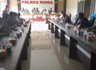 Polres Rohul Fasilitasi Mediasi Kelompok Ahli Waris HT Siddiq dengan PT Ekadura Terkait Sengketa Lahan