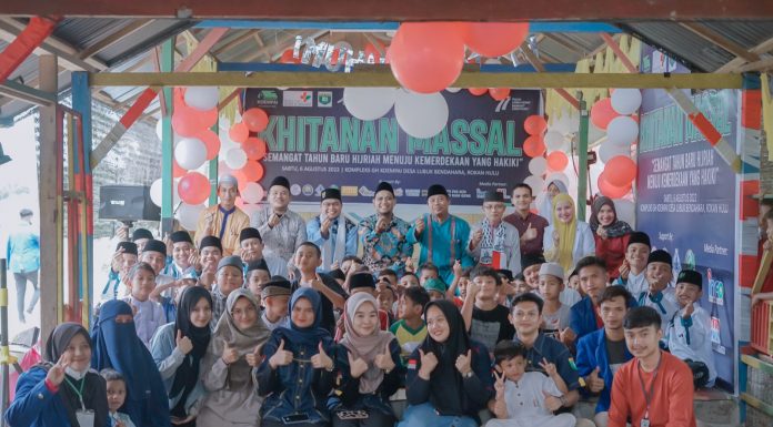 Koempai Foundation Gandeng Rumah Sakit Surya Insani Gelar Khitanan Massal