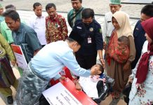 HUT Riau ke 65, Wabup Rohul Salurkan Bantuan Atensi