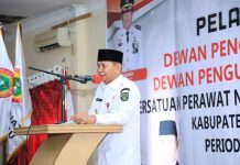 Hadiri Pelantikan PPNI Rohul, Wabup Apresiasi Kinerja Perawat