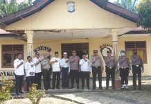 Waka Polres Rohul Gelar Kunker ke Lokasi Polsubsektor Kecamatan Kepenuhan Hulu