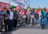 Meriahnya Car Free Day di Kecamatan Kepenuhan