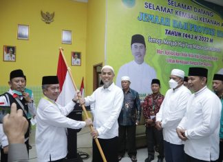Wabup Inda Gunawan Sambut Jamaah Haji Asal Rohul