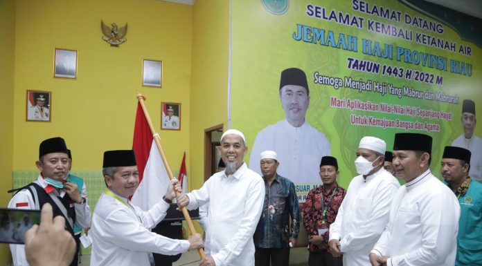 Wabup Inda Gunawan Sambut Jamaah Haji Asal Rohul