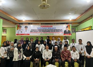 30 Peserta Ikuti Pelatihan Menjahit Oleh Diskop UKM Transnaker Rohul