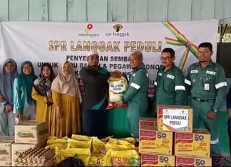 Guru Mendapat Perhatian PT SPR Langgak