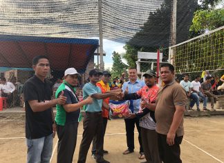 Dibuka Oleh Anggota Dewan, Pemuda TPI Gelar Tournament Volleyball