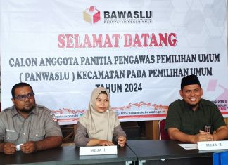 Bawaslu Rohul Buka Pendaftaran Panwascam, Berikut Persyaratannya