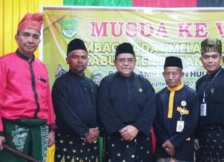 H Zulyadaini Kembali Pimpin LAMR Rohul, Taufik Tambusai : Adat Mengedepankan Adab