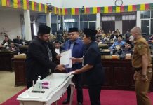Perda APBD-P Rohul Tahun Anggaran 2022 Resmi Disahkan