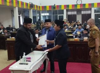 Perda APBD-P Rohul Tahun Anggaran 2022 Resmi Disahkan