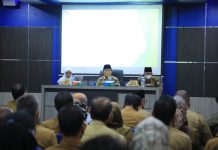 TINGKATKAN LEVEL MATURITAS SPIP, Pemkab Rohul Gelar Bimtek Bagi OPD
