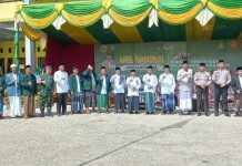 Santri di Rohul Turut Peringati Hari Santri Nasional Tahun 2022