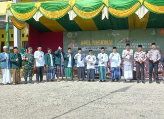 Santri di Rohul Turut Peringati Hari Santri Nasional Tahun 2022