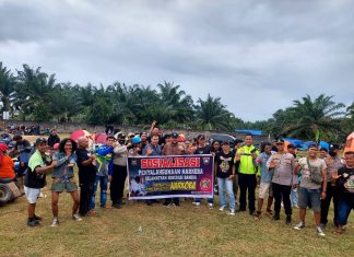 Polres dan DPRD Rohul Gelar Gebyar Scooter Komunitas Vespa