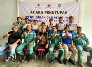Diklat Teknik Bengkel Sepeda Motor Oleh PT SPR Langgak Ditutup