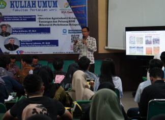 BGA Group Sambangi Fakultas Pertanian UNRI, Kampanye Dampak Positif Tanaman Sawit