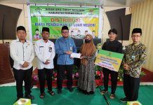 Mahasiswa S1 Luar Negeri Dapat Bantuan Pendidikan Dari Baznas Rohul
