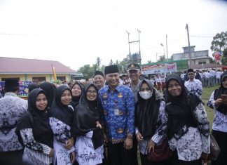 PERINGATI HUT PGRI DAN HGN, Wabup : Terima Kasih Kepada Para Guru
