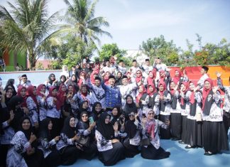 Wabup dan Ketua PGRI Rohul Peringati Hari Guru Nasional