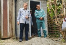 CEGAH STUNTING, PT SPR Langgak Bangun Kakus di Desa Rambah Hilir