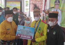 Peroleh Medali Emas, Atlet NPCI Rohul Dapat Bonus Dari Bupati Sukiman