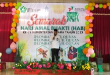 Semarak Peringati HAB KE-77, Kemenag Rohul Gelar Berbagai Lomba