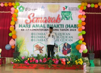Semarak Peringati HAB KE-77, Kemenag Rohul Gelar Berbagai Lomba
