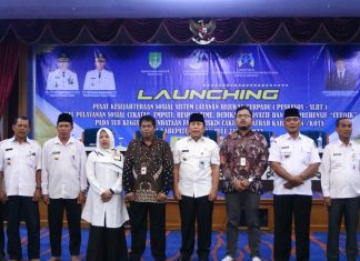 Bupati Sukiman Launching PUSKESOS – SLRT