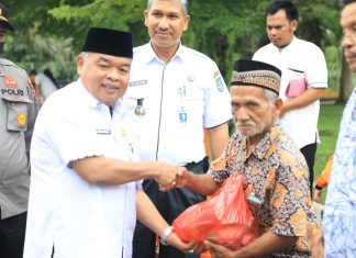 Tekan Dampak Inflasi, Pemkab Rohul Gelar Pasar Murah di Rambah
