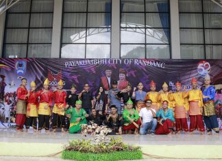 Sanggar Palimo Gaga Lapas Kelas IIB Payakumbuh Juara I Festival Randai