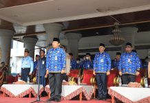 Bupati Sukiman Pimpin Upacara Peringatan Hari Bela Negara