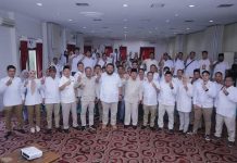 DPC PARTAI GERINDRA ROHUL GELAR RAKORCAB TAHUN 2022, H Sukiman : Siap Dukung Prabowo Sebagai Calon Presiden RI