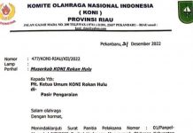 Ketua PGSI Rohul Nilai Musorkab KONI Rokan Hulu Cacat Hukum