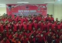 DPC PDI Perjuangan Rohul Gelar Rakercab, Berikut Pesan Wabup Indra Gunawan