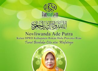 Istri Ketua LAMR Rohul Meninggal Dunia, Ketua DPRD Rohul : Kita Semua Ikut Berduka