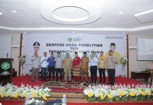 Wagubri dan Sekda Rohul Saksikan Ekspose Hasil Penelitian Dosen UPP