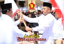 Dilantik Sebagai Ketua PAC Gerindra, Berikut Target Jhon Kanedy