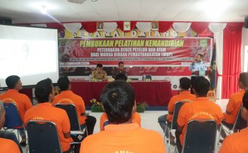 Kembangkan Skill WBP, Dinas Peternakan dan Perkebunan Rohul Beri Pelatihan Peternak Bebek Petelur dan Ayam
