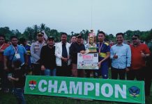 Tutup Turnamen Bola Kaki Tibawan Cup I, Berikut Pesan Wabup Rohul