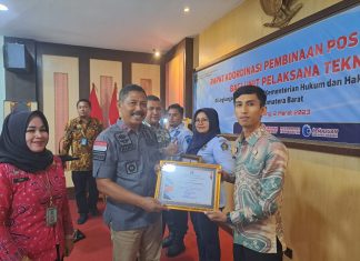 Lapas Kelas IIB Payakumbuh Raih Juara 1 Inovasi Layanan Pos Yankomas