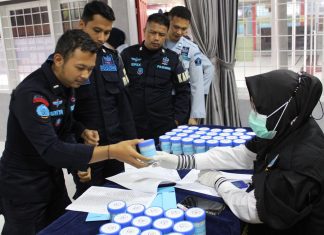HBP Ke-59, Pegawai Lapas Payakumbuh Dites Urine