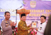 Gedung Layanan Perpustakaan Rohul Diresmikan, Bupati Sukiman : Membaca Untuk Mencerdaskan Bangsa