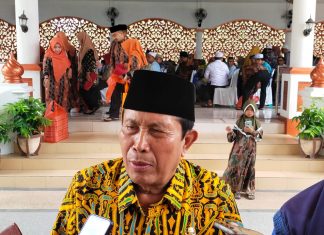 Jelang Ramadhan 1444 H, Bupati Sukiman Santuni Anak Yatim dan Mubaligh Rohul, Dinas PUPR Rohul Turut Berbagi