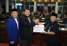 Bupati Sukiman Sampaikan LKPJ 2022 Pada Rapat Paripurna, Bahas 2 Ranperda