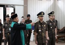 Kajari Rohul Pimpin Sertijab Kasi Datun
