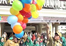 Lepas Puluhan Balon Ke Udara, Sukiman : Pemkab Rohul Sukseskan Crash Program Polio